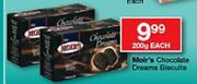 Moir's Chocolate Dreams Biscuits-200g Each