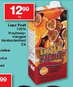 Liqui Fruit 100% Vrugtesap-mengsel Verskeidenheid-1Ltr Each
