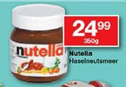 Nutella Haselneutsmeer-350g