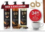 ab Flavoured Coffee Syrup Assorted-240ml Each