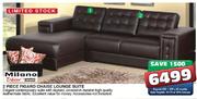 2 Piece Figaro Chaise Lounge Suite
