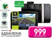 Tomtom XL IQ Routes GPS Bundle