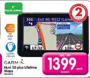 Garmin Nuvi 50 Plus Lifetime maps