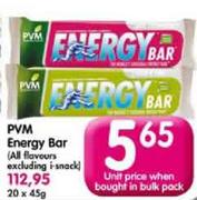 PVM Energy Bar-20x45g 