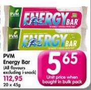 PVM Energy Bar-45g 