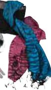 Animal Print Pashmino With Tassles-Each