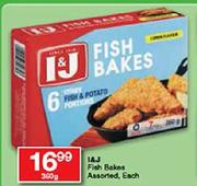  I&J Fish Bakes Assorted-Each