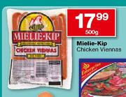 Mielie-Kip Chicken Viennas-500g