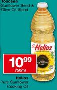 Helios Pure Sunflower Cooking Oil-750ml