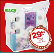 Luxury 2-Ply Toilet Rolls-9's