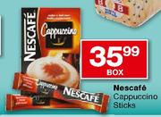 Nescafe Cappuccino Sticks-Box