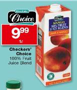 Checkers' Choice 100% Fruit Juice Blend-1L