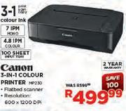 Canon 3-In-1 Colour Printer(MP230)