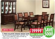 11 Piece Majestic Dining Room Suite