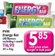 PVM Enegry Bar-45gm Each