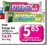 PVM Enegry Bar-20x45g