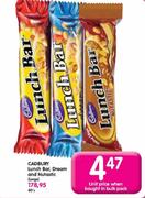 Cadbury Lunch Bar, Dream And Nutastic Large-40's