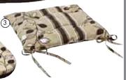 Kenzo Leaf Range Futon Seatpad Cushion
