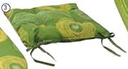 Phinda Circle Range Futon Seatpad Cushion-Each