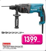 Makita 710W 22mm Rotary Hammet Drill (HR2230)-Each