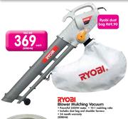 Ryobi Blower Mulching Vacuum-Each