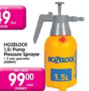 Hozelock 1.5L Pump Pressure Sprayer-Each