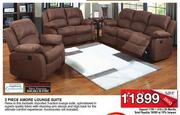 House & Home 3 Piece Amore Lounge Suite