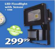 LED Floodlight With Sensor-10W
