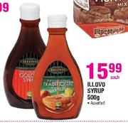 Illovo Syrup Assorted - 500g Each