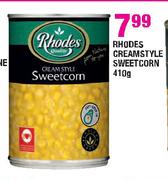 Rhodes Creamstyle Sweetcorn - 410g