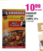 Knorrox Stock Cubes Assorted - 24's Per Pack