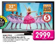 Sinotec 32"(81cm)Full HD Slim LED TV Each