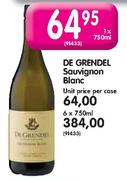 De Grendel Sauvignon Blanc-6X750ml