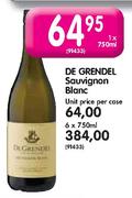 De Grendel Sauvignon Blanc-1X750ml