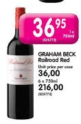 Graham Beck Railroad Red-1X750ml