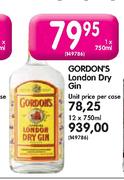 Gordon's London Dry Gin-1X750ml