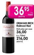 Graham Beck Railroad Red-6X750ml