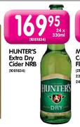 Hunter's Extra Dry Cider NRB-24X330ml