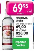 Fitzrovia Vodka-12X750ml