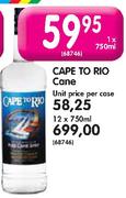 Cape To Rio Cane-1X750ml