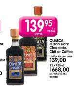 Olmeca Fusion Dark Chocolate, Chilli Or Coffee-1X750ml