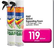 Fixit 825ml Expanding Foam-825ml Each