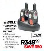 Bell Twin Pack Two-Way Radios