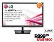 LG 20" LED Monitor-E2042C