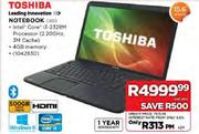 Toshiba Notebook-15.6" C850