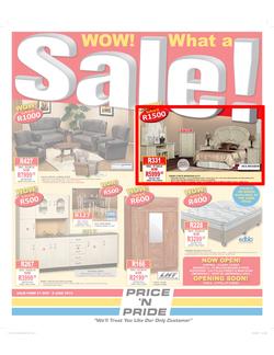Price & Pride : Wow! What a sale (21 May - 8 Jun 2013), page 1