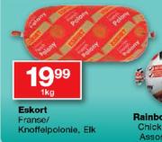 Eskort Franse/Knoffeipolonie-1kg Elk