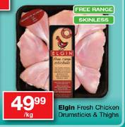 Elgin Fresh Chicken Drumsticks & Thighs-Per Kg