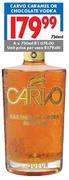 Carvo Caramel or Chocolate Vodka-750ml