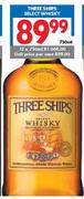 Three Ships Select Whisky--12 x 750ml